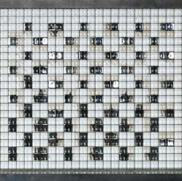 Varisco, Grazia , Mercuriale + Q 130, 1968, legno, vetro industriale, elementi di metallo cromato, VAF 897, Roverto, Mart